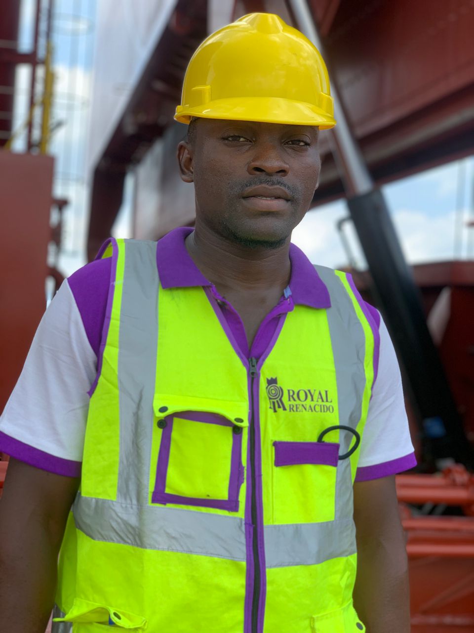 Staff at port