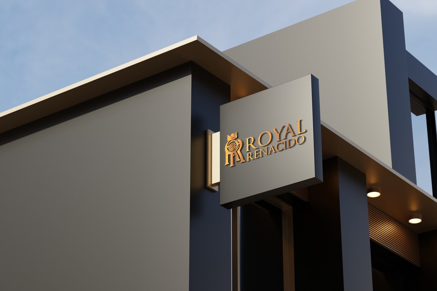 Royal Renacido Consults Limited branded head office, Lagos